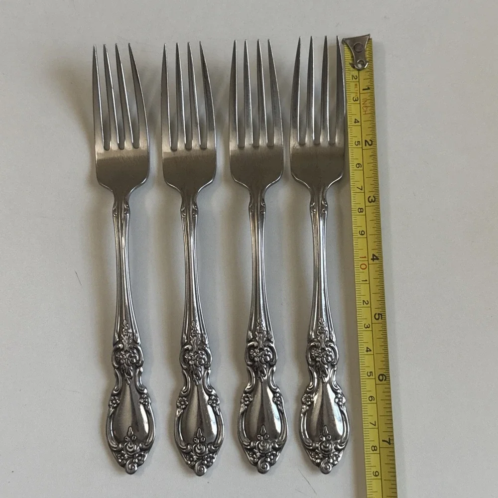 Vintage Louisiana Oneida Community Stainless Dinner Fork 7 1/4